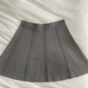 Zara Black/White Knit Skirt